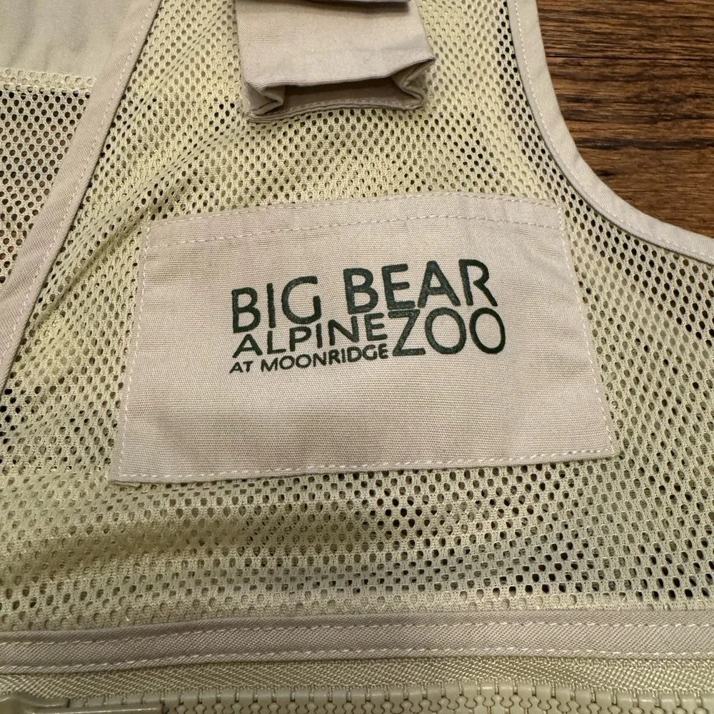Big Bear Alpine Zoo Junior Zookeeper Vest | Kids Size L | Safari Explorer